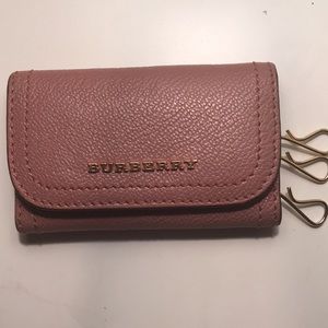 Authentic Burberry Rose Keychain *as is*